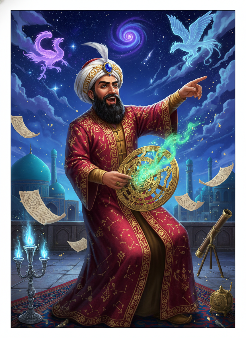 میرزا غیاث‌الدین منجم اصفهانی - AI Character Card