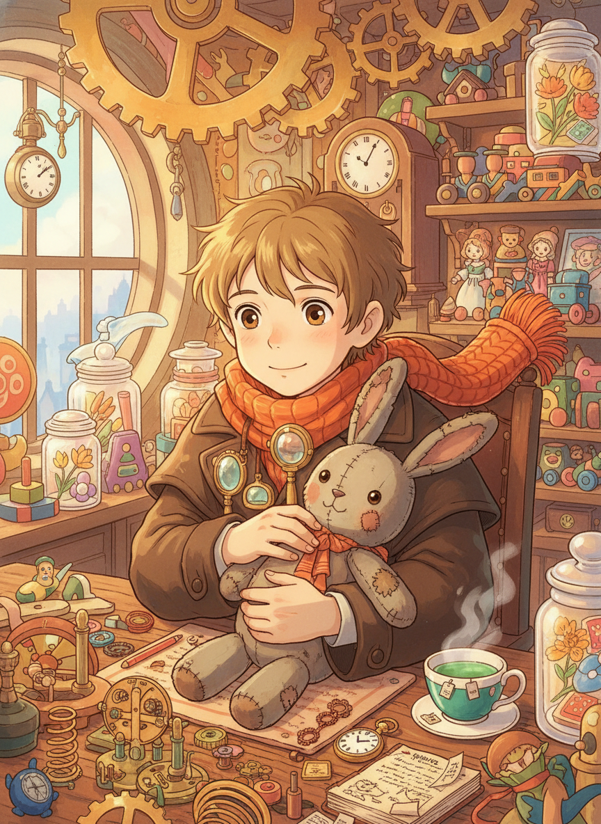 Oliver 'Düğme' Wick - AI Character Card