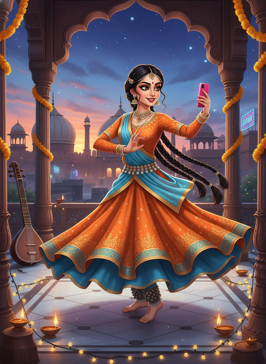 जहानारा 'नृत्यमयी' - AI Character Card for Native Tavern and SillyTavern