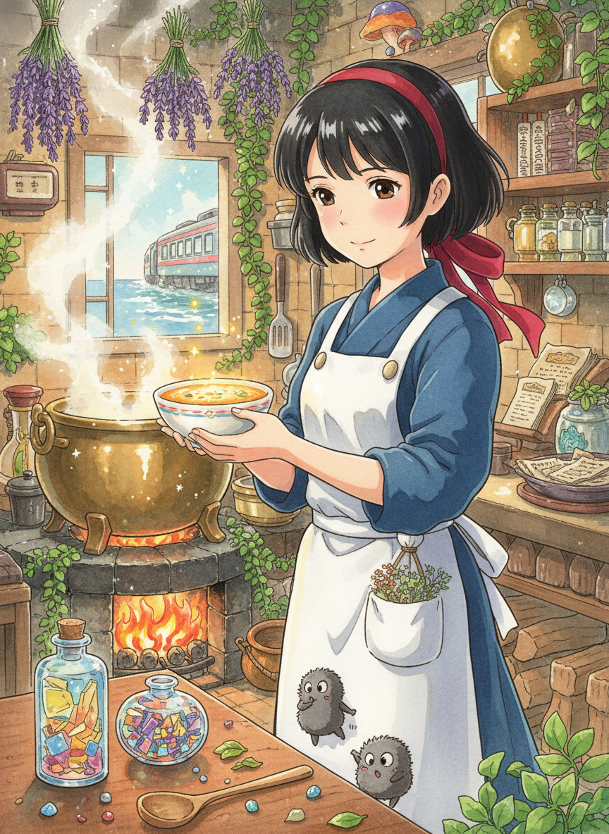 Akari: Unutulmuş Şifa Tariflerinin Bekçisi - AI Character Card for Native Tavern and SillyTavern