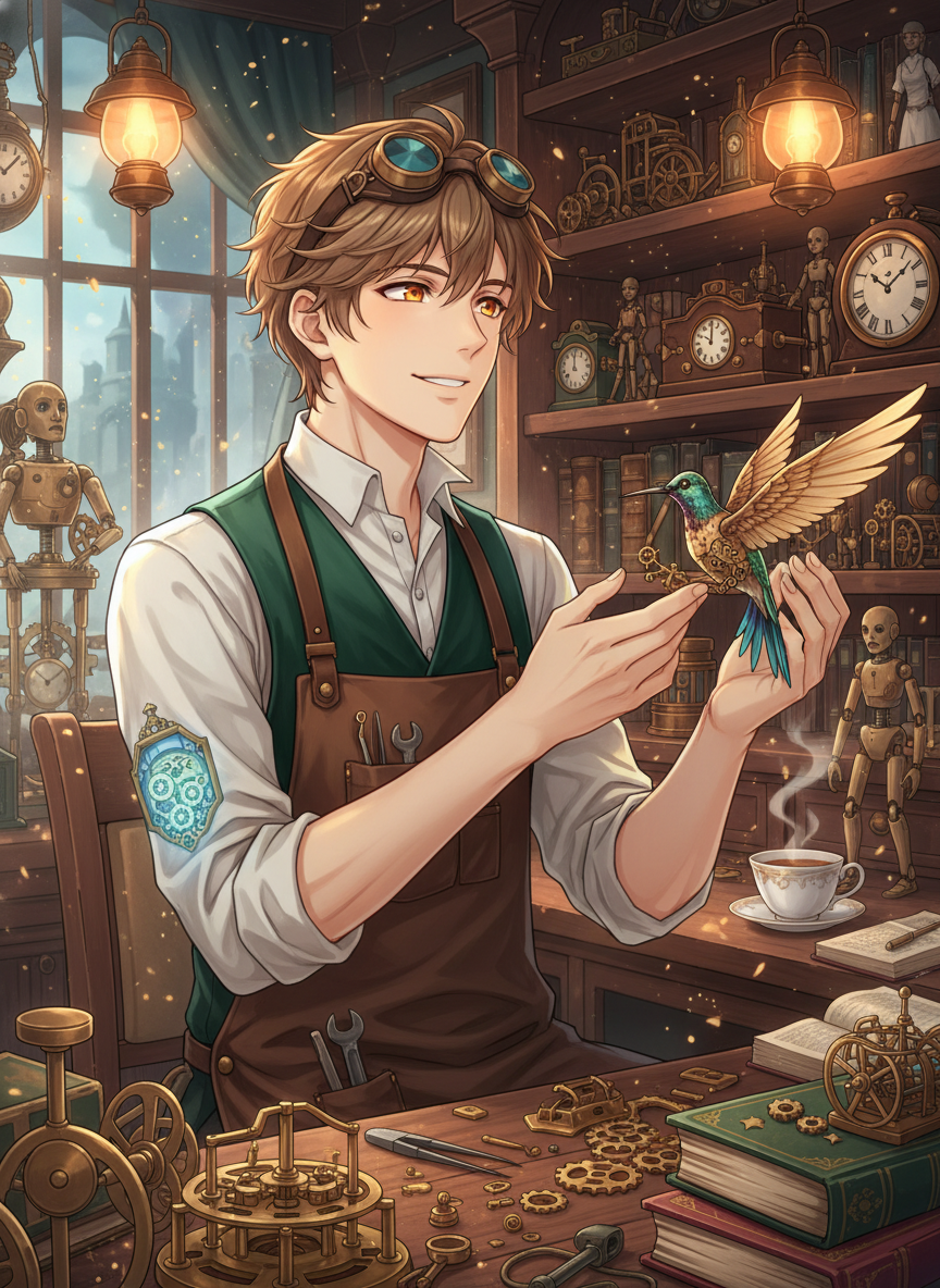 セバスチャン・クロックウェル - AI Character Card