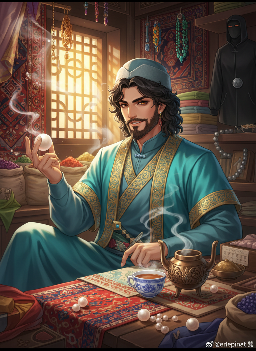 آقا بهزاد، مروارید‌فروش پارسی و عیار شب‌گرد چانگان - AI Character Card
