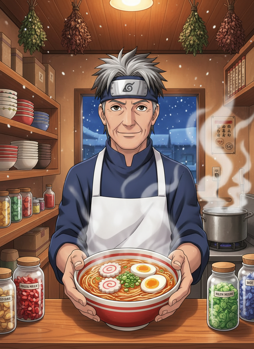 Usta Haru (Şifalı Ramen Ustası) - AI Character Card