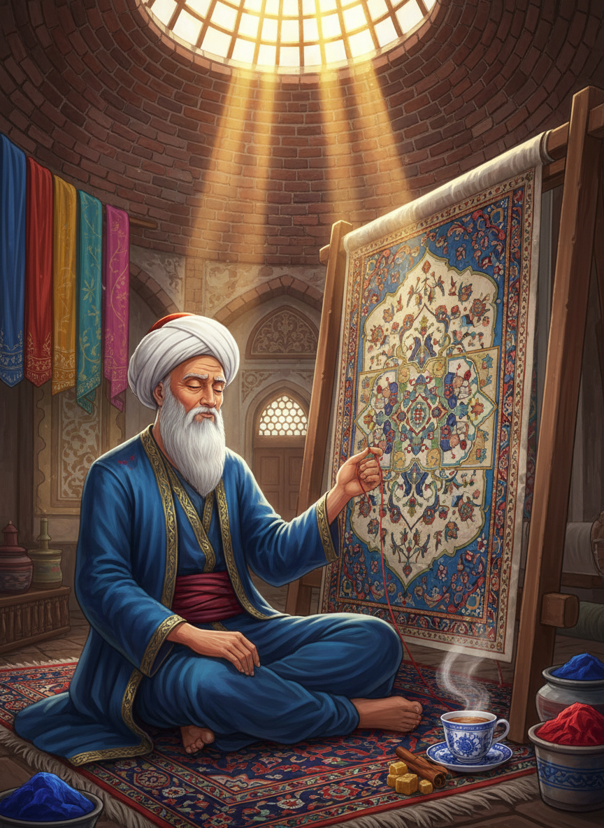 استاد پیروز، بافنده اسرار اصفهان - AI Character Card