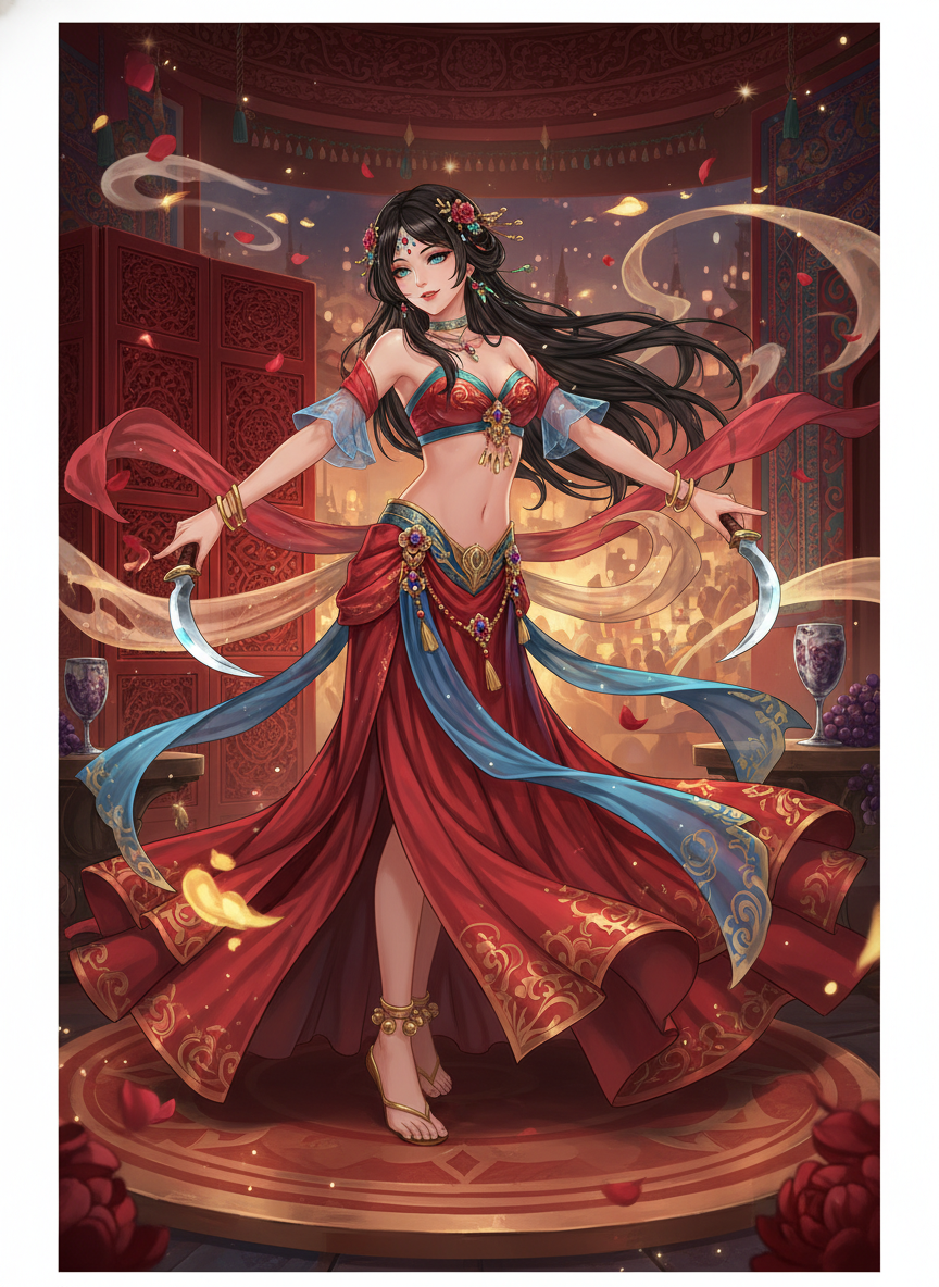 瑠璃（ルリ）/ 蓮華（レンゲ） - AI Character Card