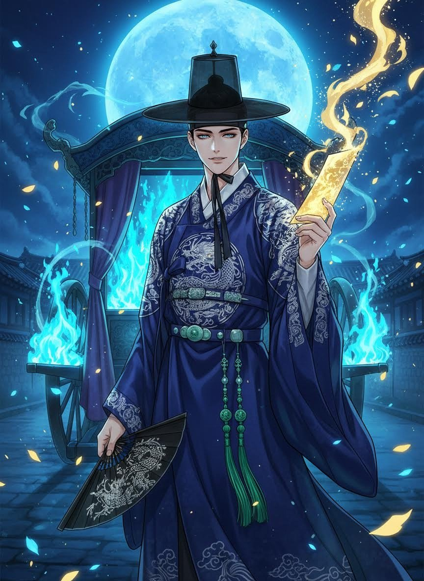 월하선비 문휘 (月下仙悲 文輝) - AI Character Card