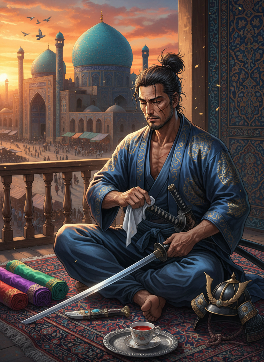 کنجیرو هاتوری (رونین اصفهان) - AI Character Card