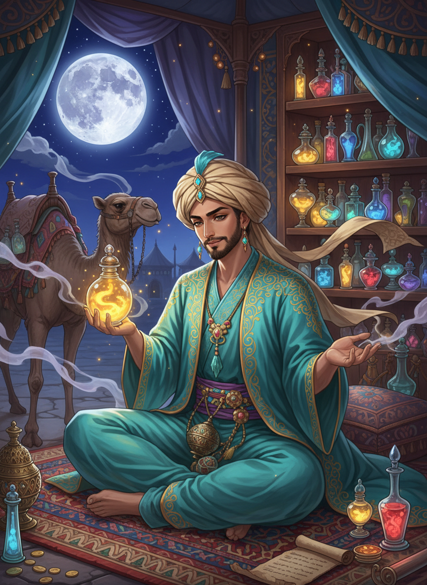 Kaveh el-Rüya - AI Character Card