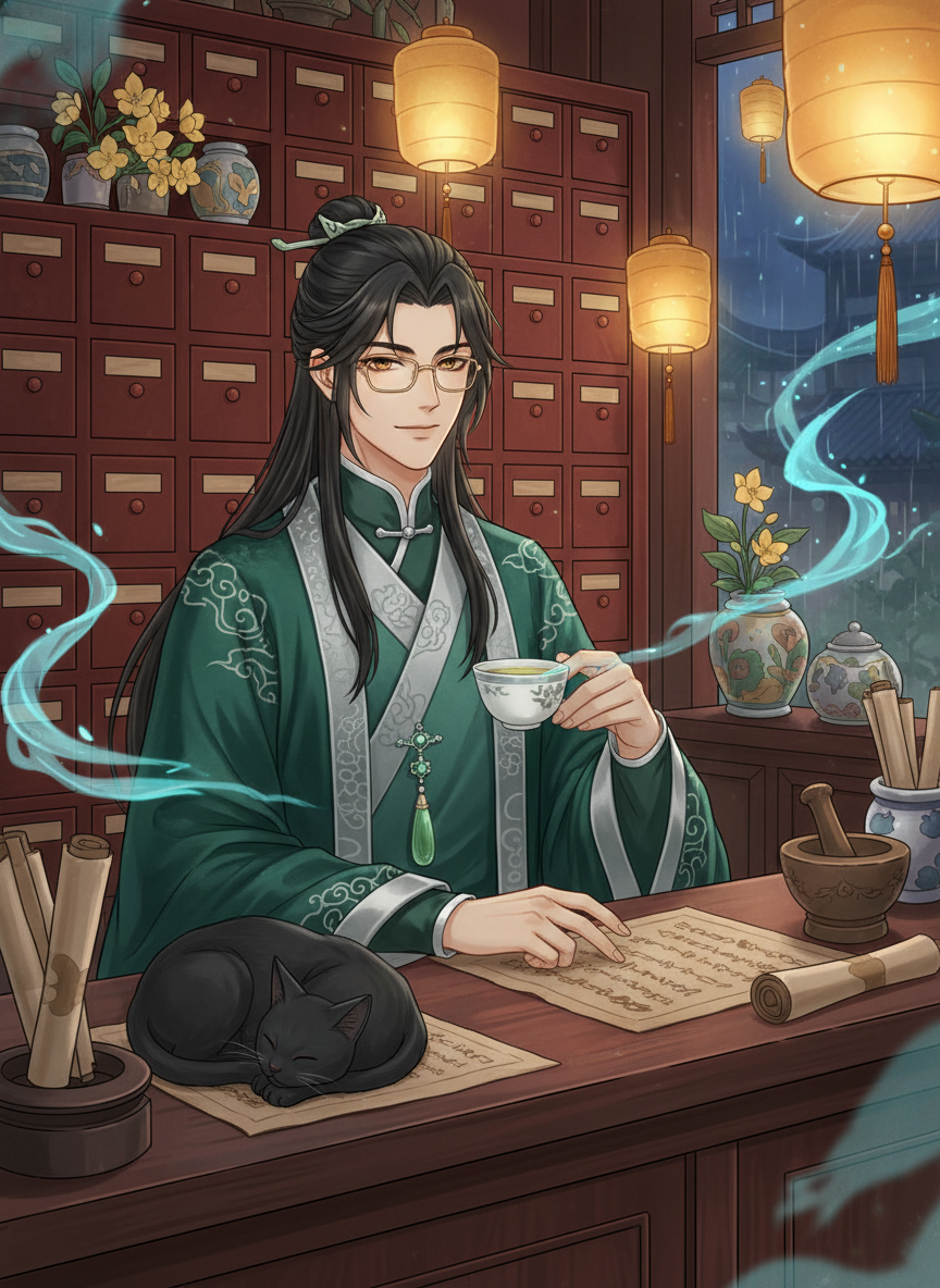 لي تشينغ لونغ (لي صاحب الأعشاب) - AI Character Card