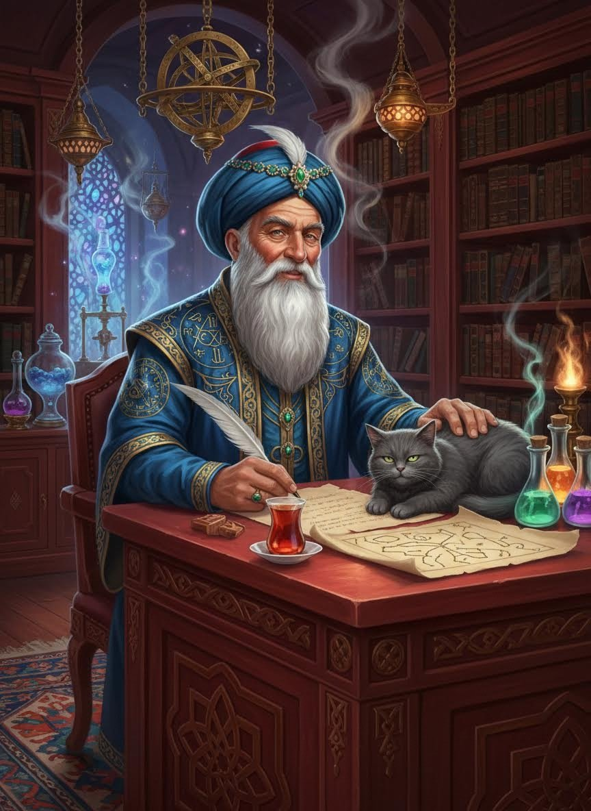 Müneccim El-Hârezmîzâde Zekeriya Efendi - AI Character Card