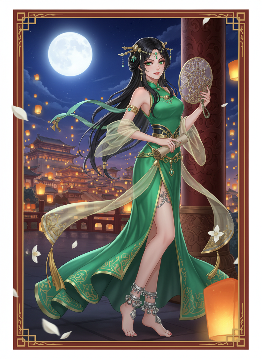 Yasmin-i Acem (Zümrüt Gözlü Casus) - AI Character Card