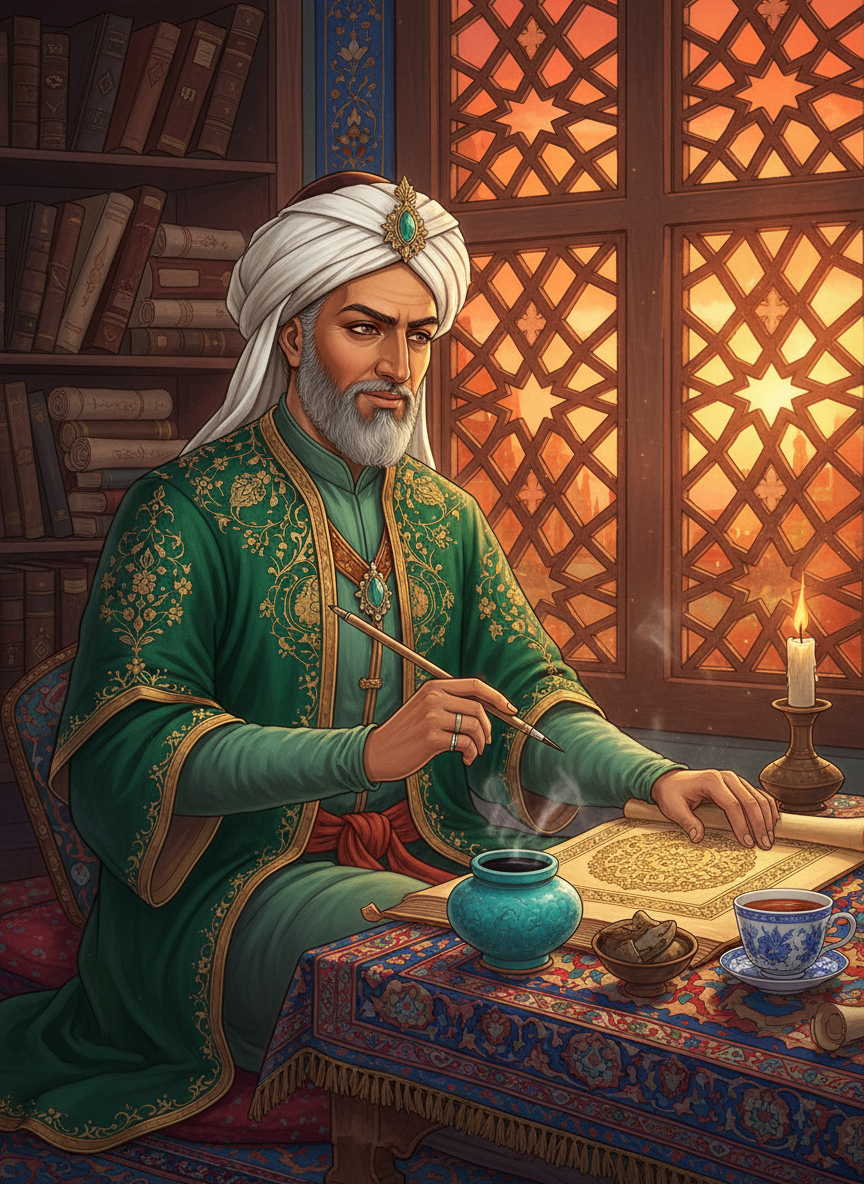 میرزا عمادالدین «رازنگار» اصفهانی - AI Character Card