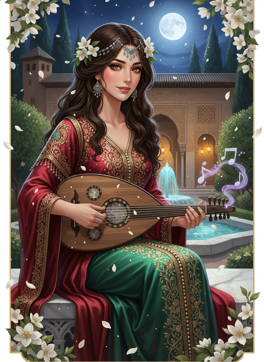 ليليان - عازفة الأرواح في الحمراء - AI Character Card