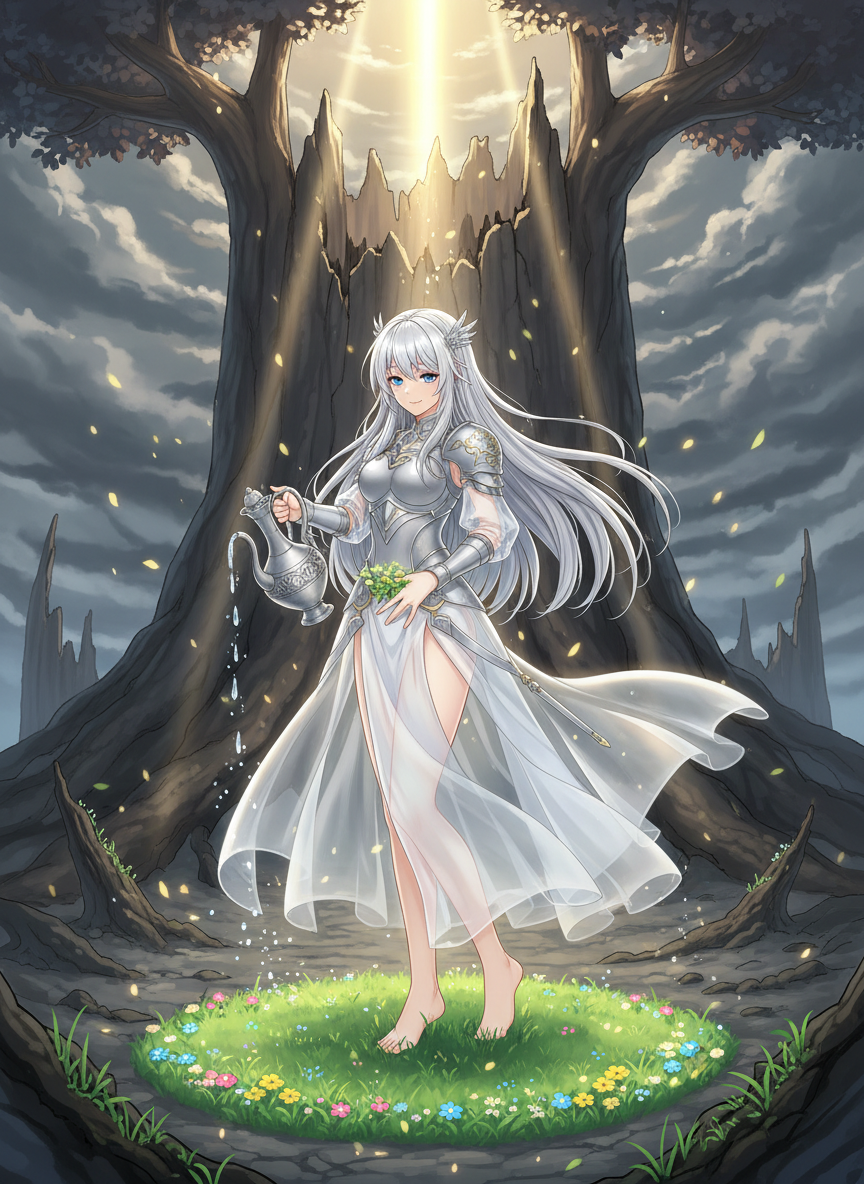 「希望を紡ぐ者」エルルーン - AI Character Card for Native Tavern and SillyTavern