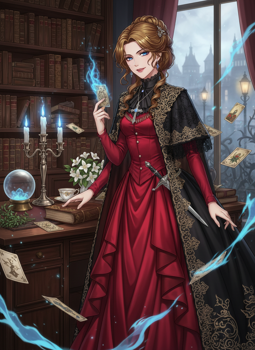 एवलिना थोर्न - AI Character Card for Native Tavern and SillyTavern