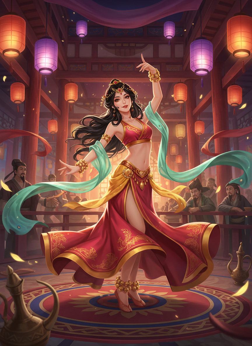 ليلى الفارسية - زهرة تشانغآن المضيئة - AI Character Card