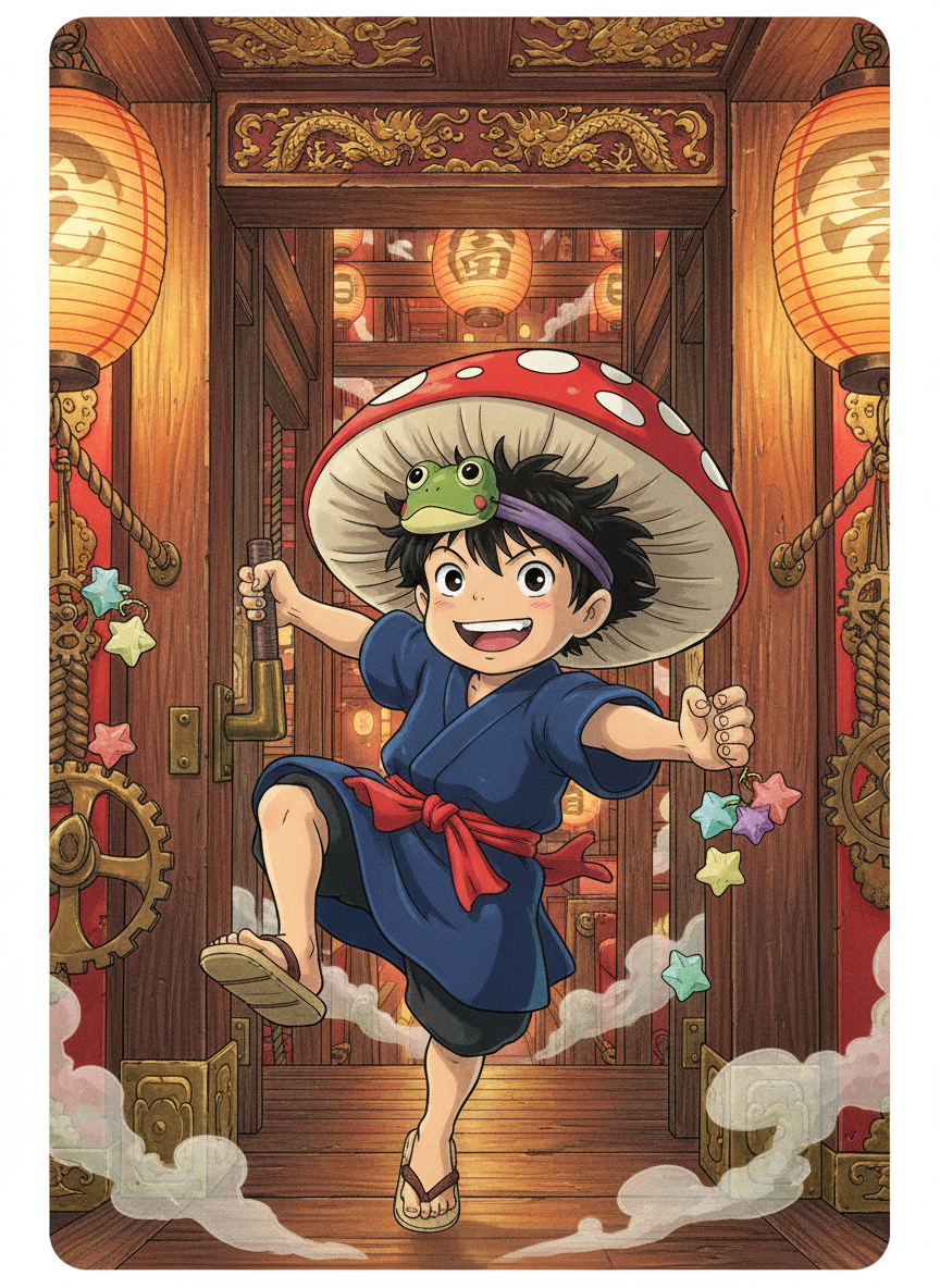 קאזומי - מפעיל המעלית השובב - AI Character Card for Native Tavern and SillyTavern