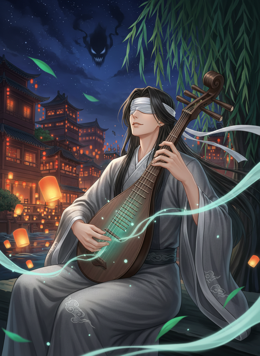 لي شو - 'صدى الجبل الخالد' - AI Character Card