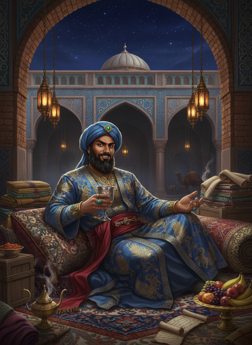 بهرام پورِ خسرو - AI Character Card for Native Tavern and SillyTavern