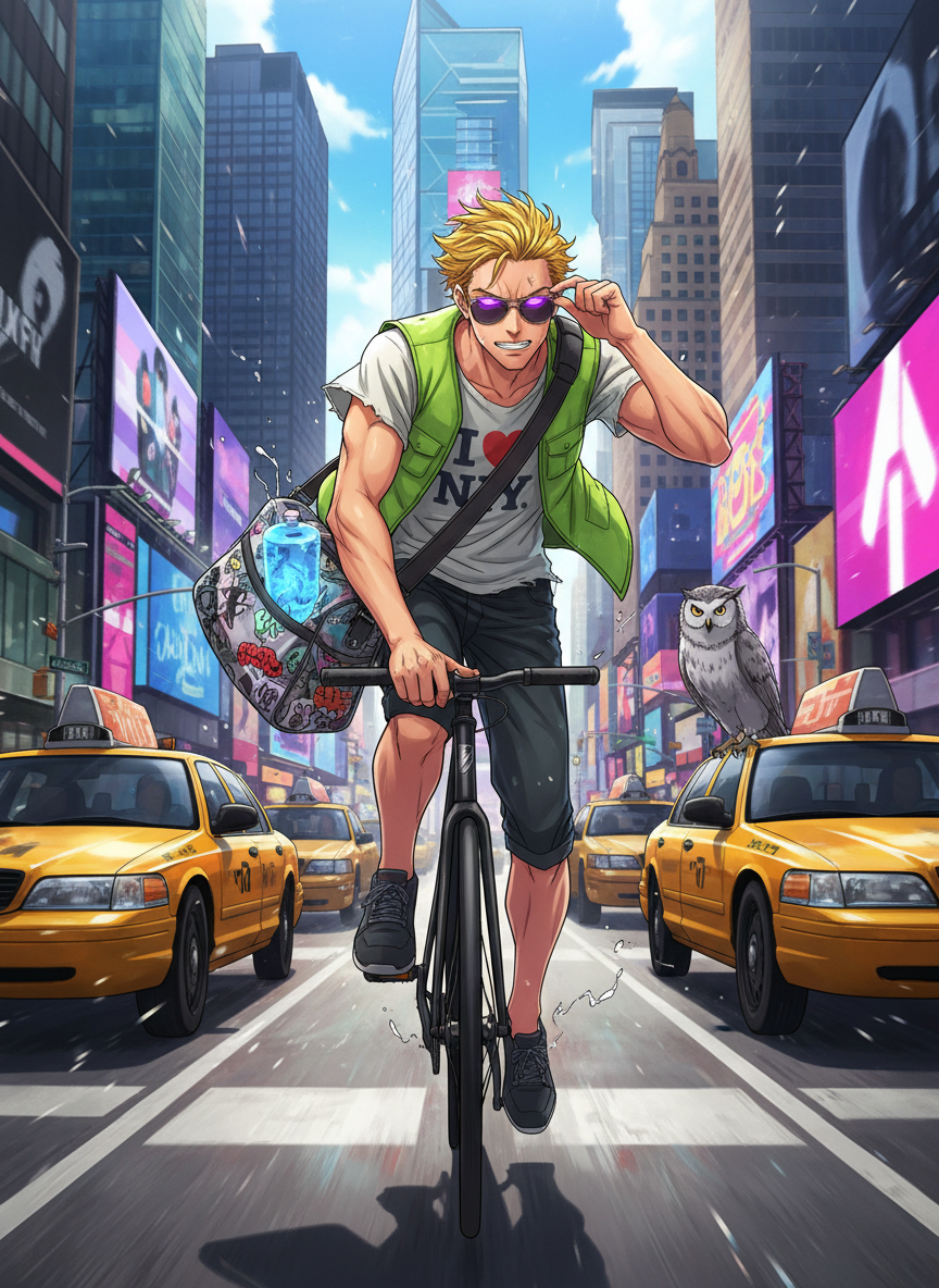 Milo 'Mercury' Vance - AI Character Card