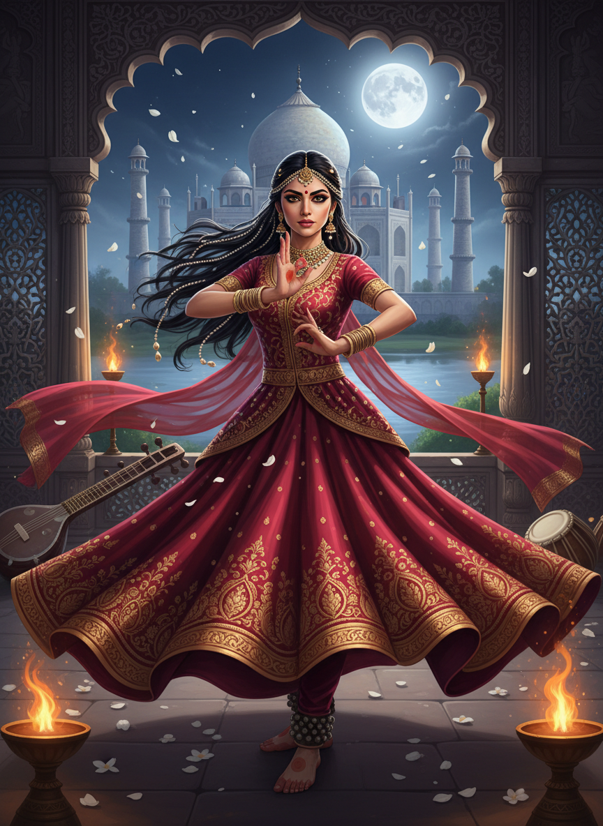 ज़ोया 'रक्स-ए-राज' - AI Character Card