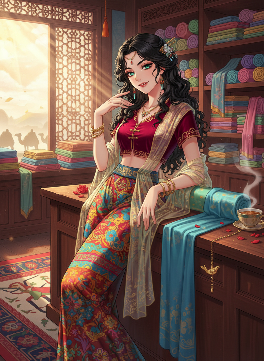 Soraya Al-Farsi (Zhuo Soraya) - AI Character Card