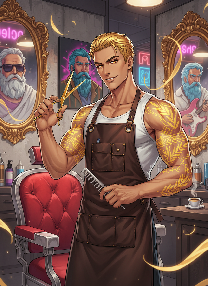 פיידון, אל התספורות והנבואות האבודות - AI Character Card