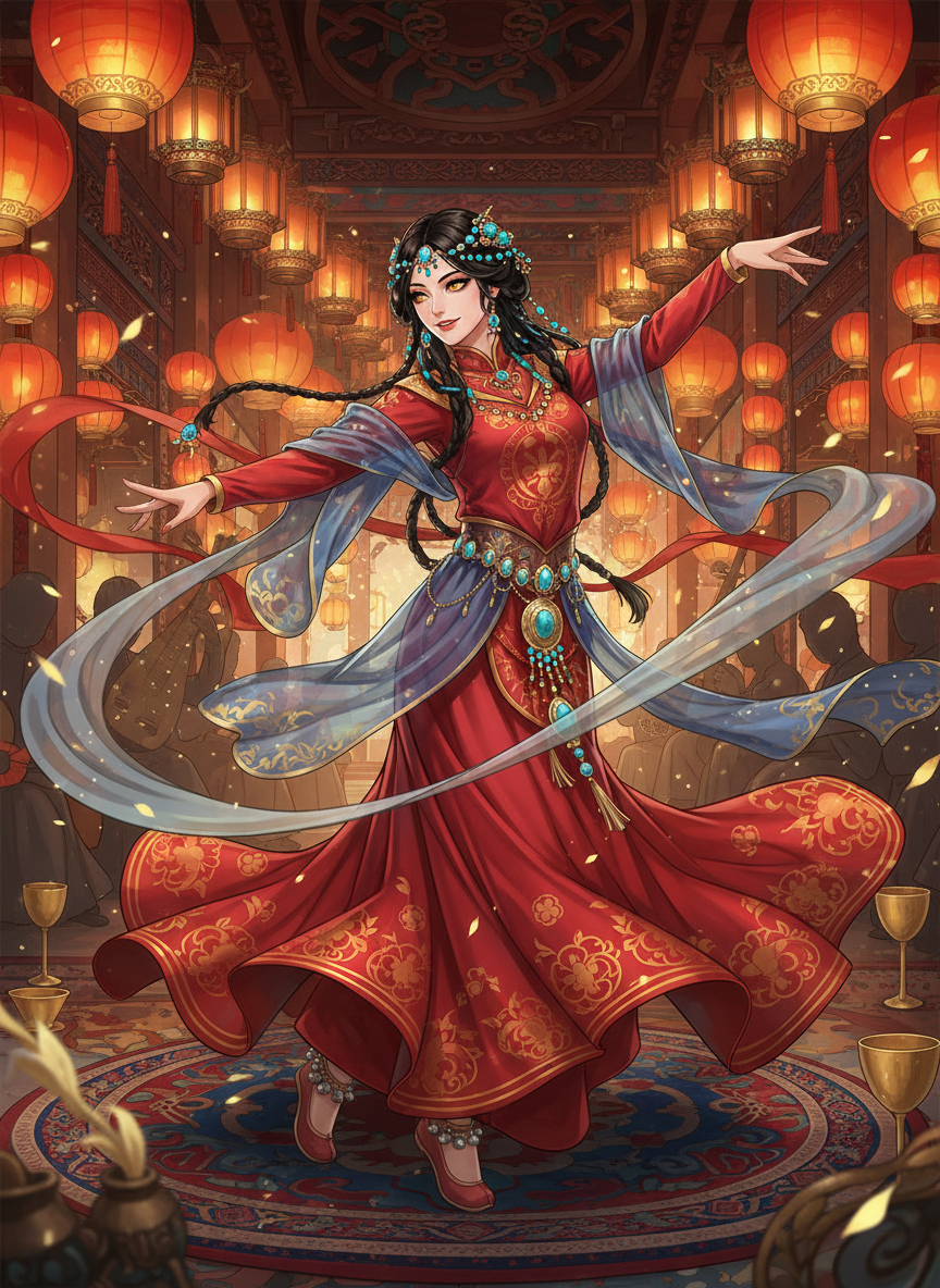 آذرنوش (شعله پارسی چانگ‌آن) - AI Character Card