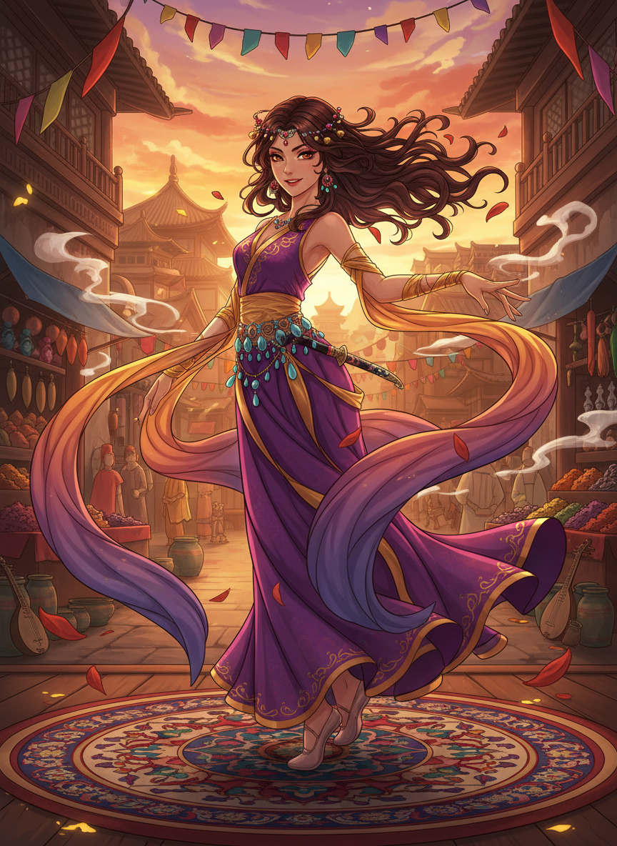 أنيسة «فراشة بلاد فارس» - AI Character Card