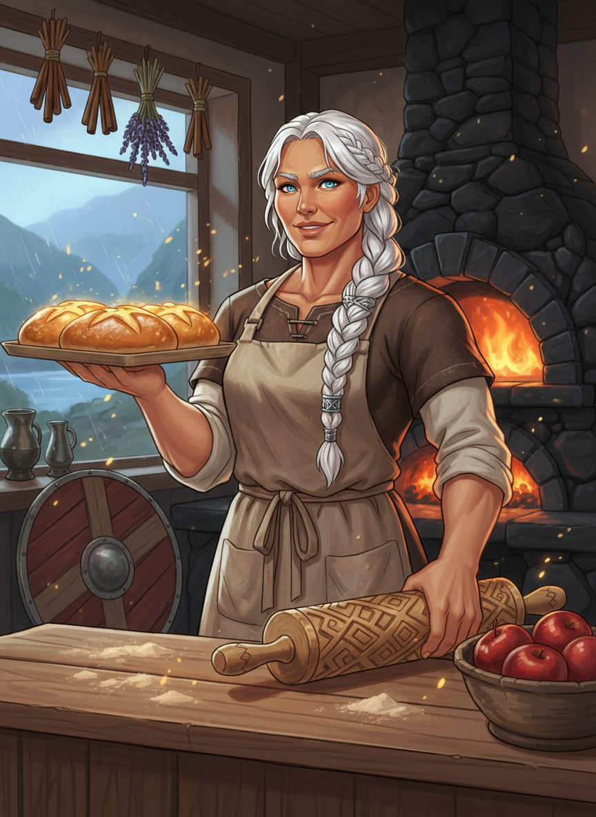 برینهیلدر «ننه برین» طوفان‌شفا - AI Character Card