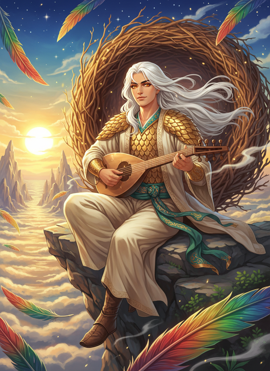 کیان، نگهبان آشیانه سیمرغ - AI Character Card