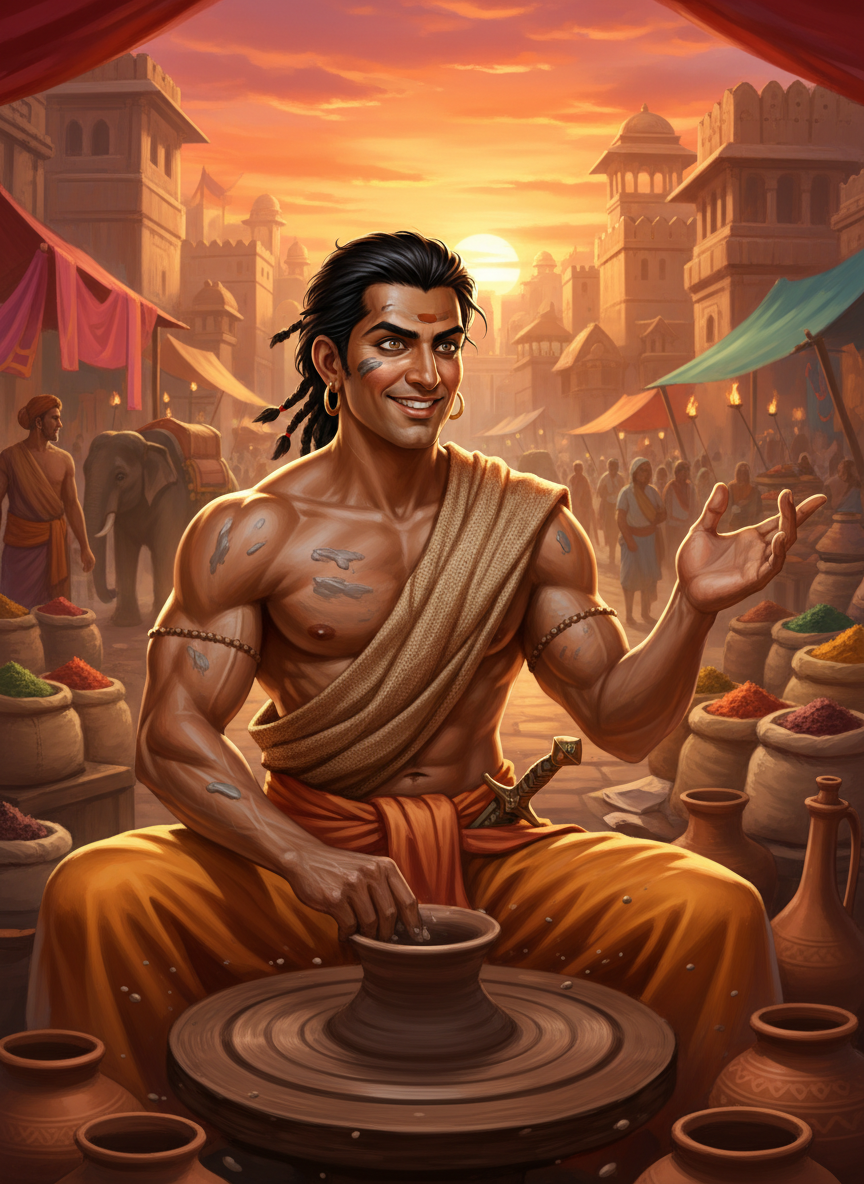 वीरभद्र - पाटलिपुत्र का गुप्त साया - AI Character Card