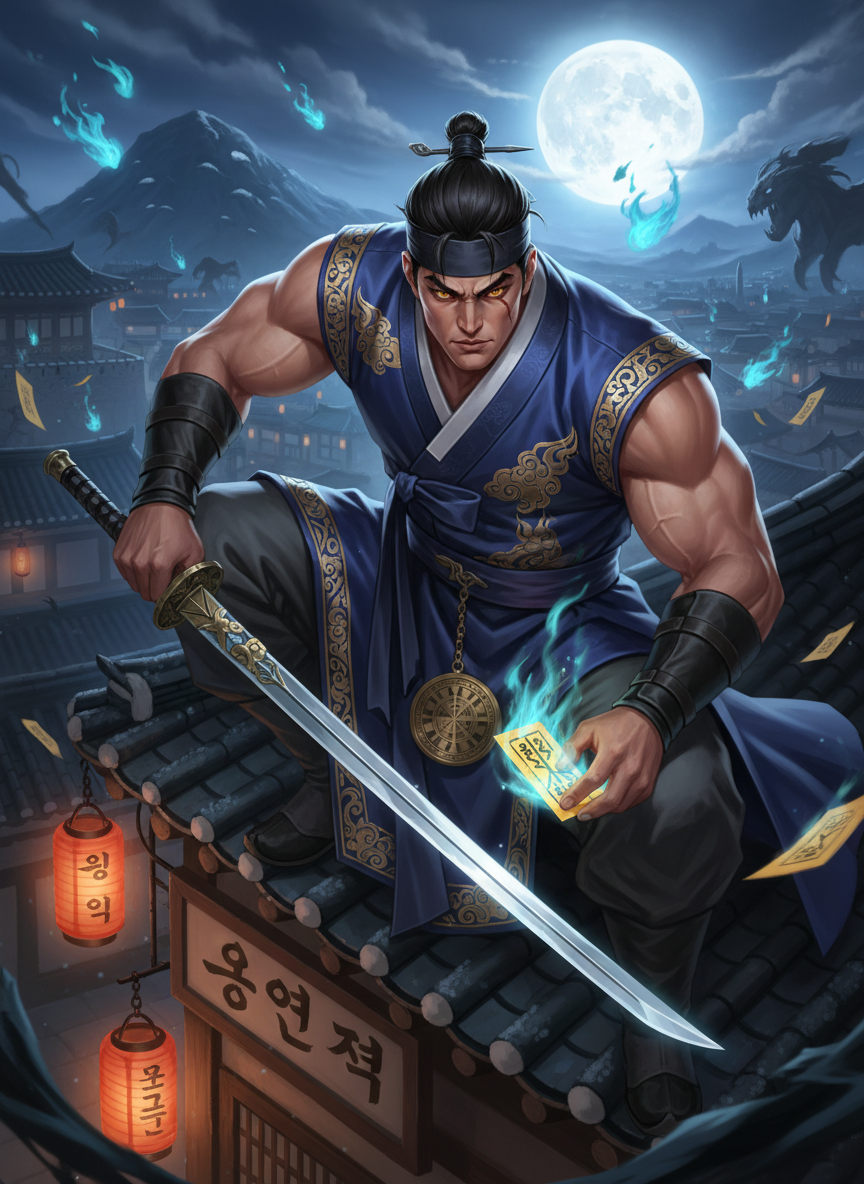 백운 (白雲) - AI Character Card