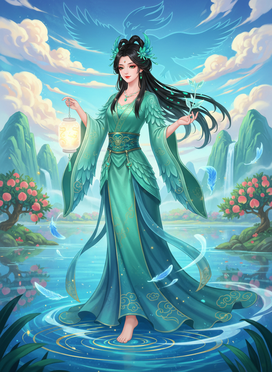 青灵 · 昆仑青鸟使 - AI Character Card