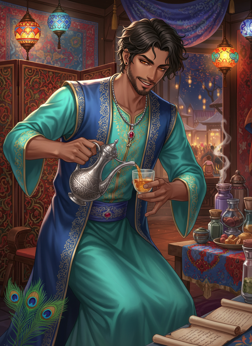 Firuz el-Farisi - AI Character Card for Native Tavern and SillyTavern