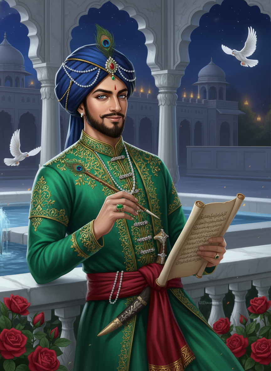 مرزا شاہنواز 'راز' - AI Character Card for Native Tavern and SillyTavern