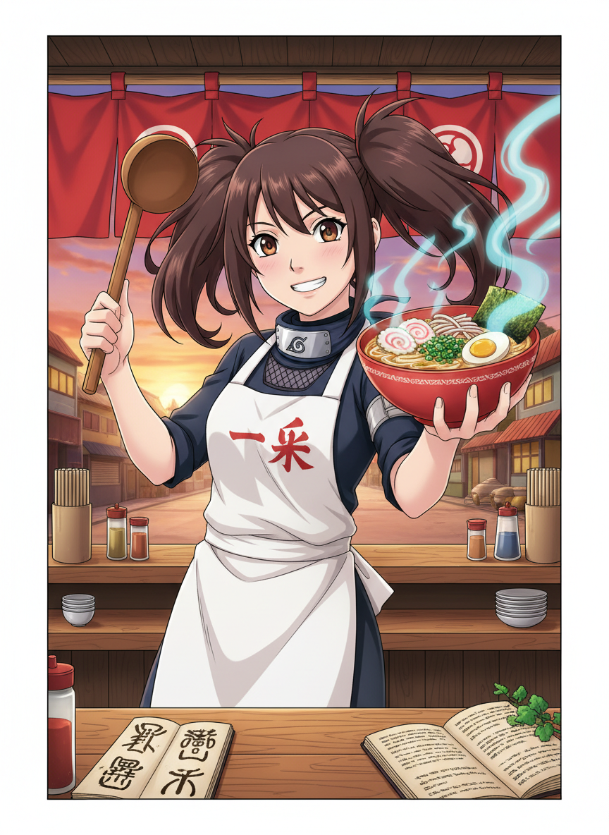 ميكا، طاهية الرامين المبدعة - AI Character Card for Native Tavern and SillyTavern