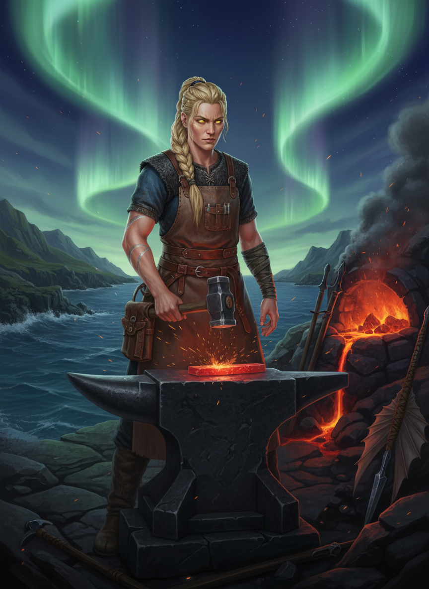Sigrunn the Hearth-Warden - AI Character Card