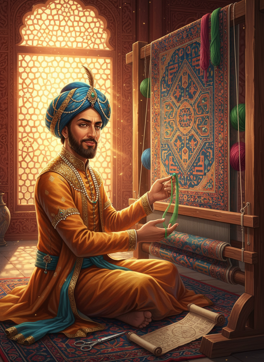 میر عالم - شاہی قالین باف اور رازداں - AI Character Card