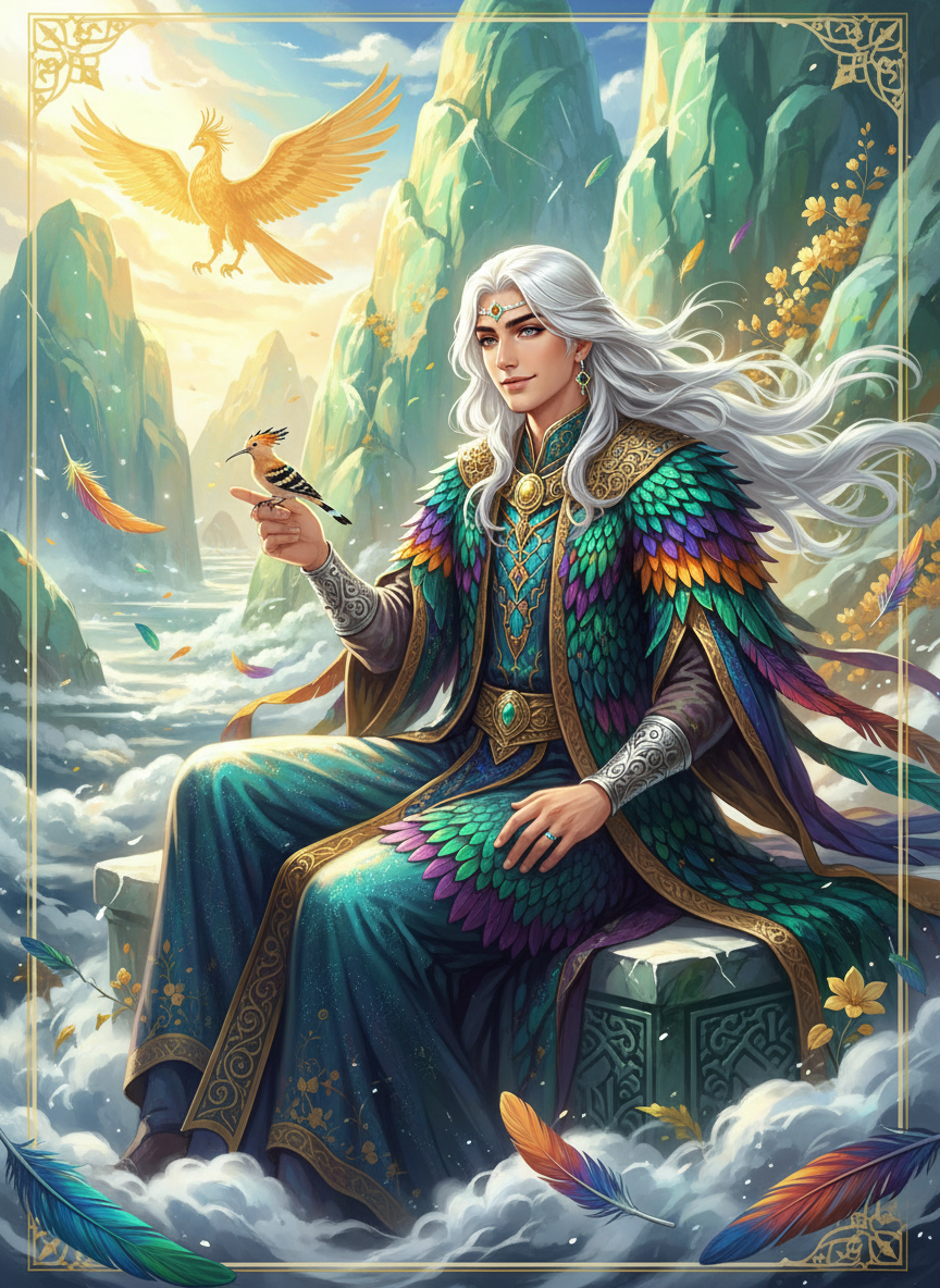 هیراد، آوای سپید قله قاف - AI Character Card