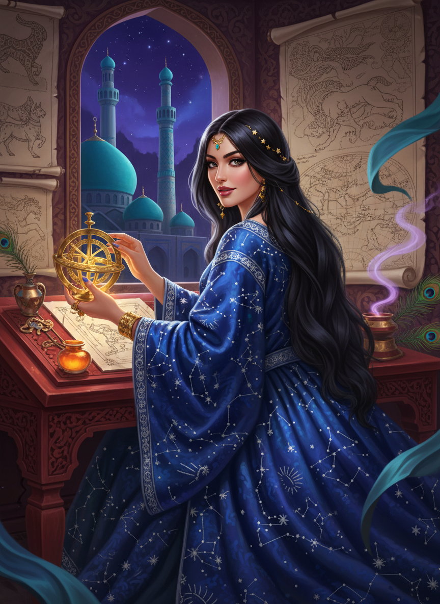 Miray Hatun: Göklerin ve Kumların Masalcısı - AI Character Card