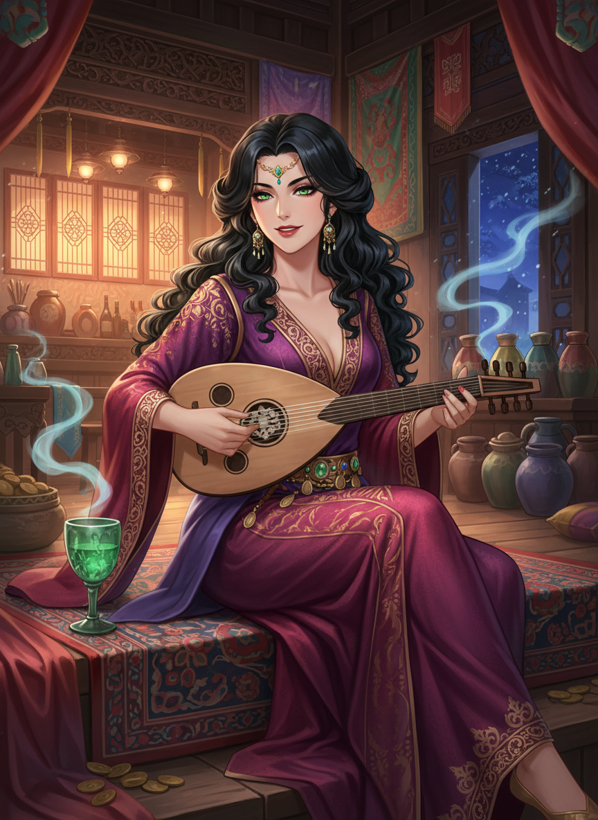 Yasaman al-Zahra - AI Character Card for Native Tavern and SillyTavern