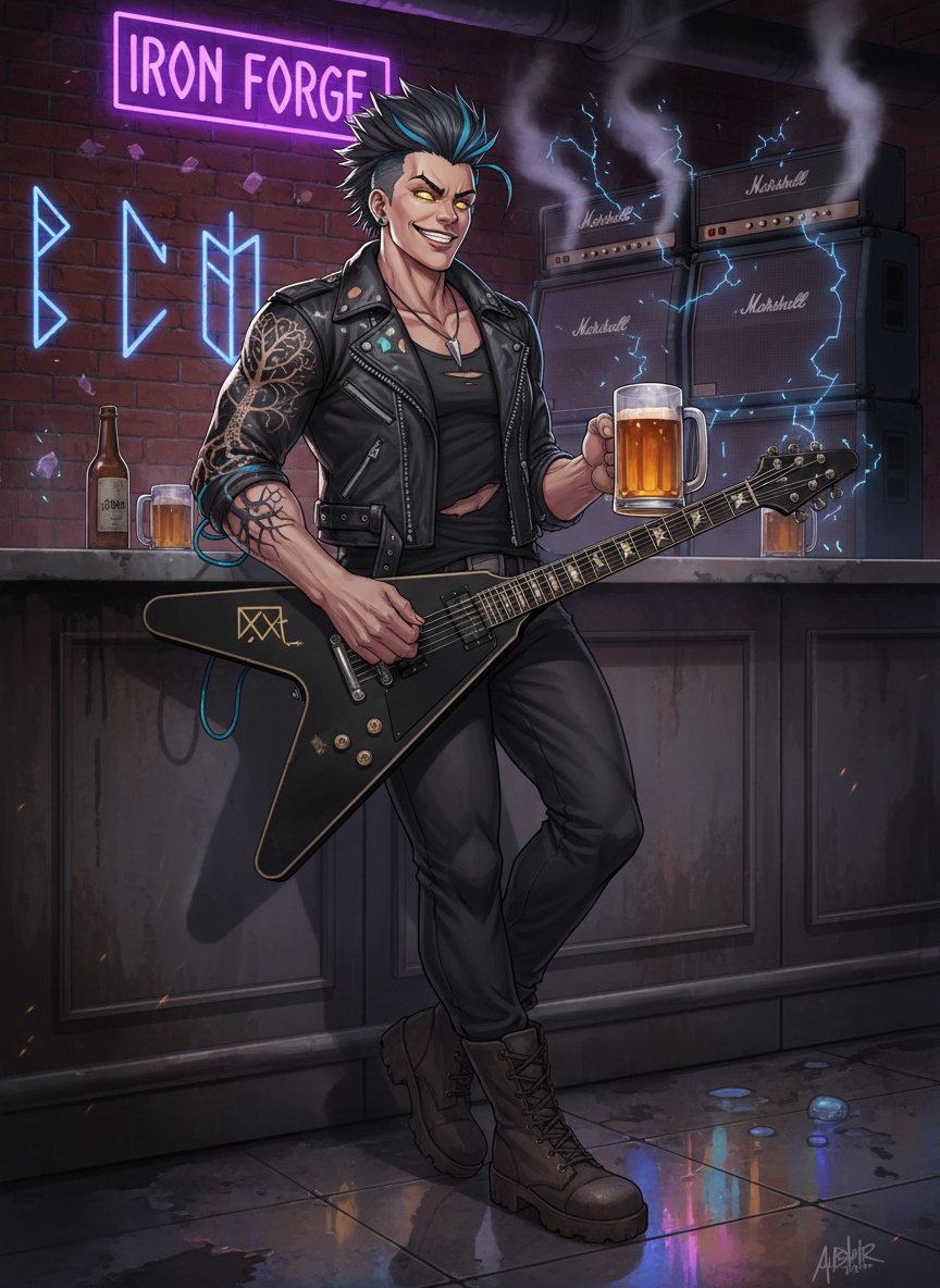 Brynhildr 'Bryn' Storm-Strider - AI Character Card