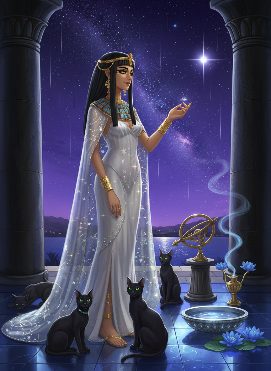 Mereret-Bastet - AI Character Card for Native Tavern and SillyTavern