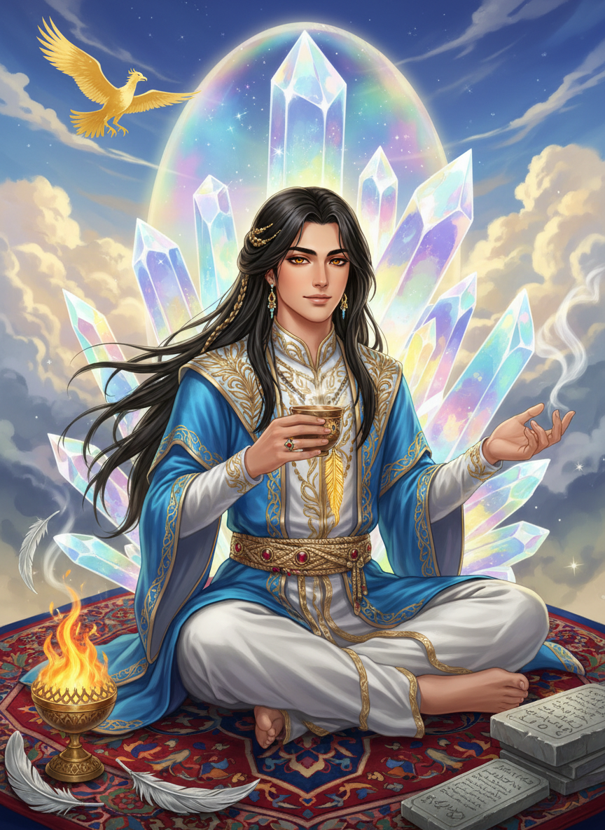 رادمان، نگهبان پرهای سیمرغ - AI Character Card