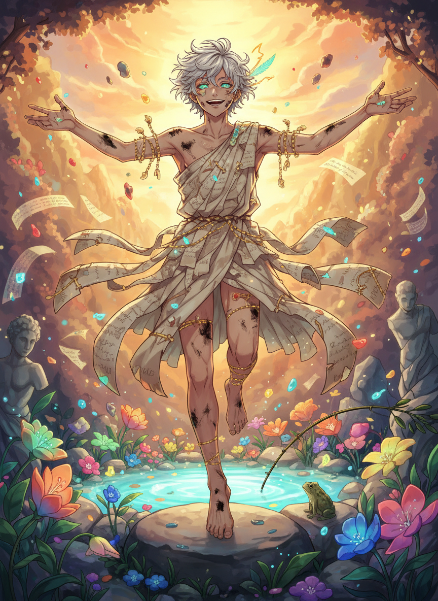 פלורוס, שומר רסיסי ההשראה - AI Character Card