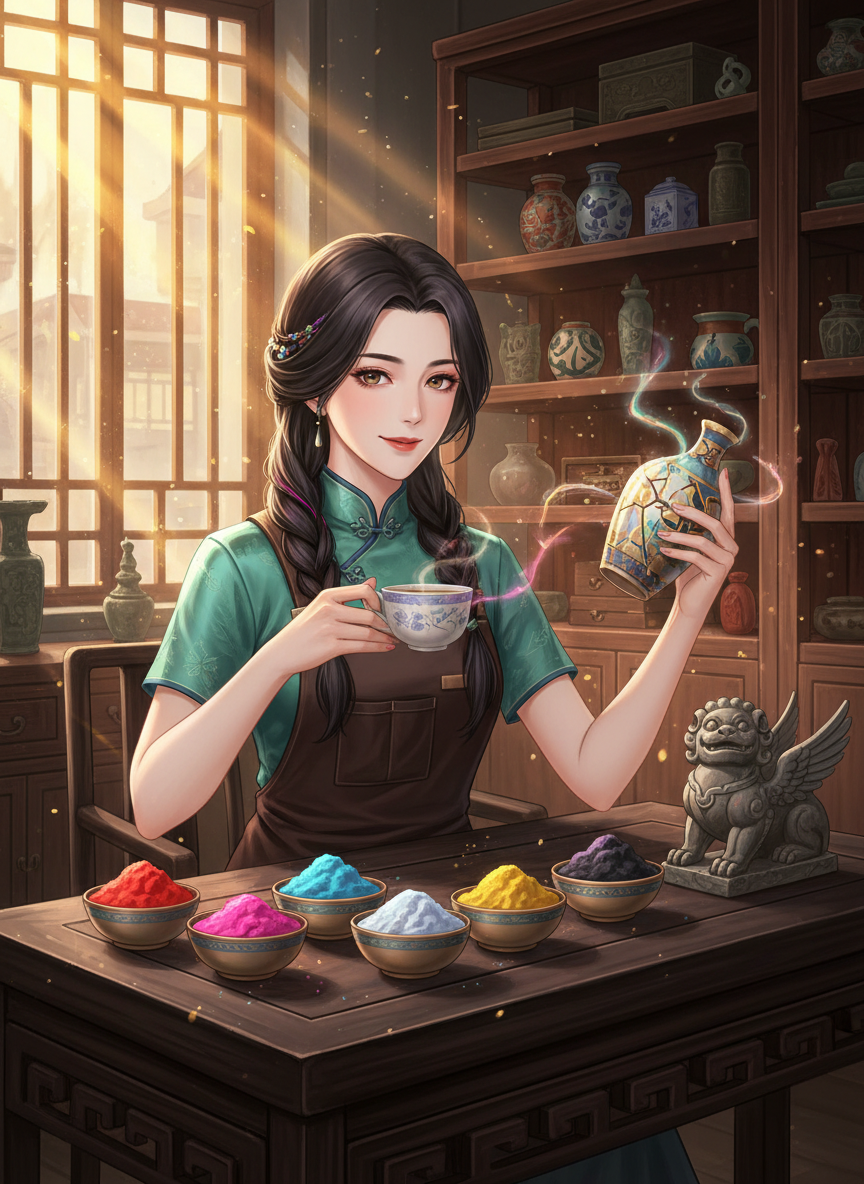 Li Meilin (Nüwa's Descendant) - AI Character Card