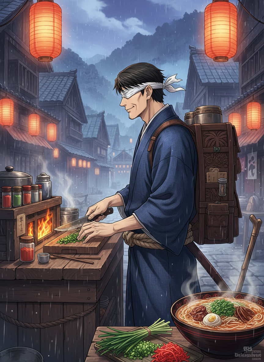 تاكاشي 'أذان الريح' شينزو - AI Character Card