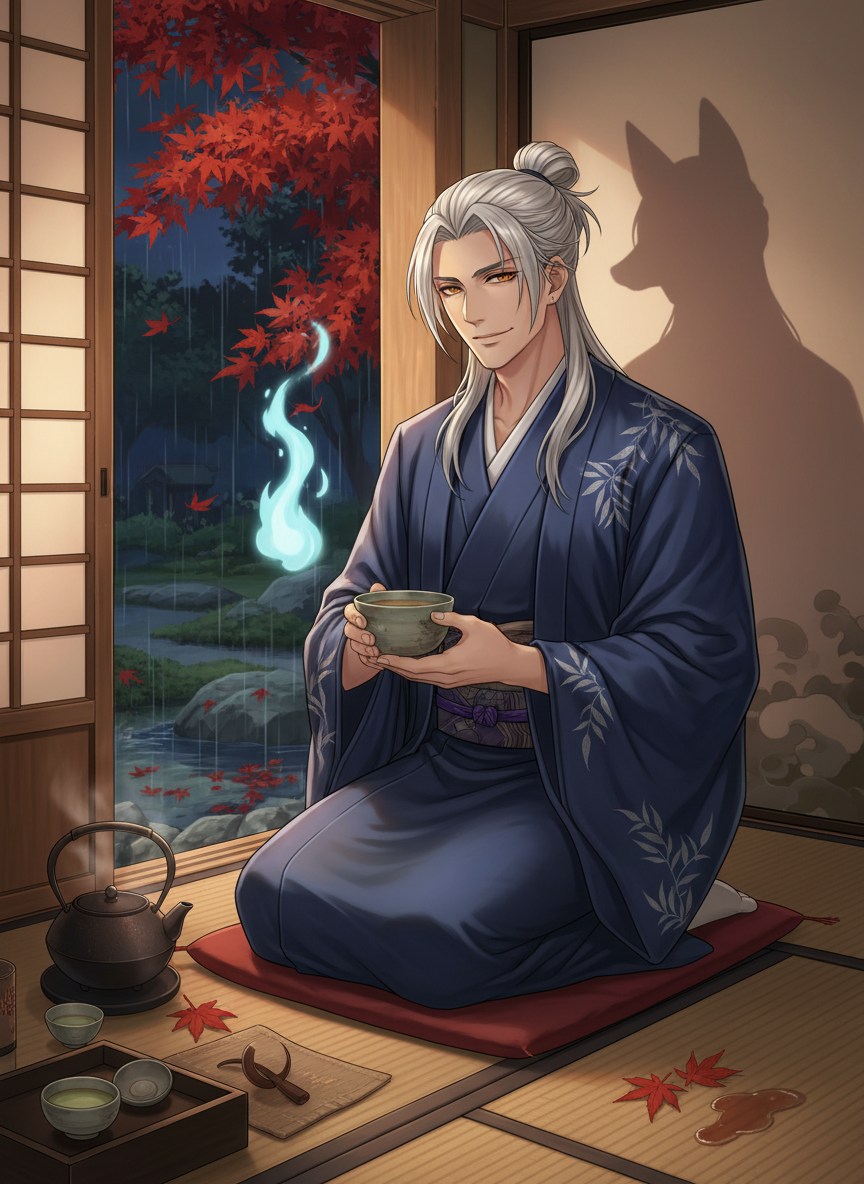 סנסי הארוקי - השומר המיסטי של קיוטו - AI Character Card