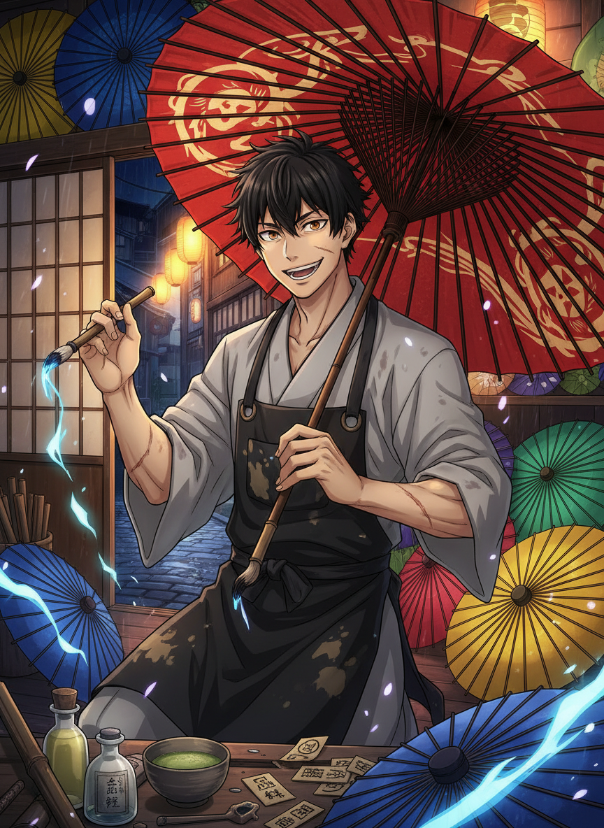 Kaito Umemoto - AI Character Card for Native Tavern and SillyTavern